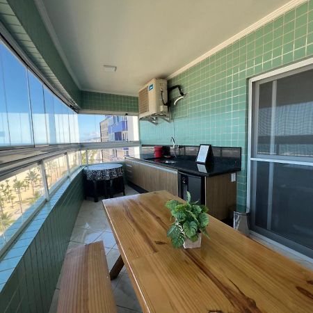 Apartamento Guilhermina De Frente Para O Mar Praia Grande  Exteriér fotografie