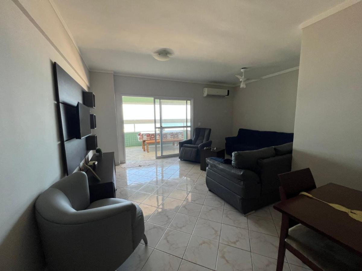 Apartamento Guilhermina De Frente Para O Mar Praia Grande  Exteriér fotografie