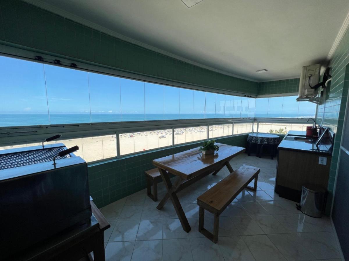 Apartamento Guilhermina De Frente Para O Mar Praia Grande  Exteriér fotografie