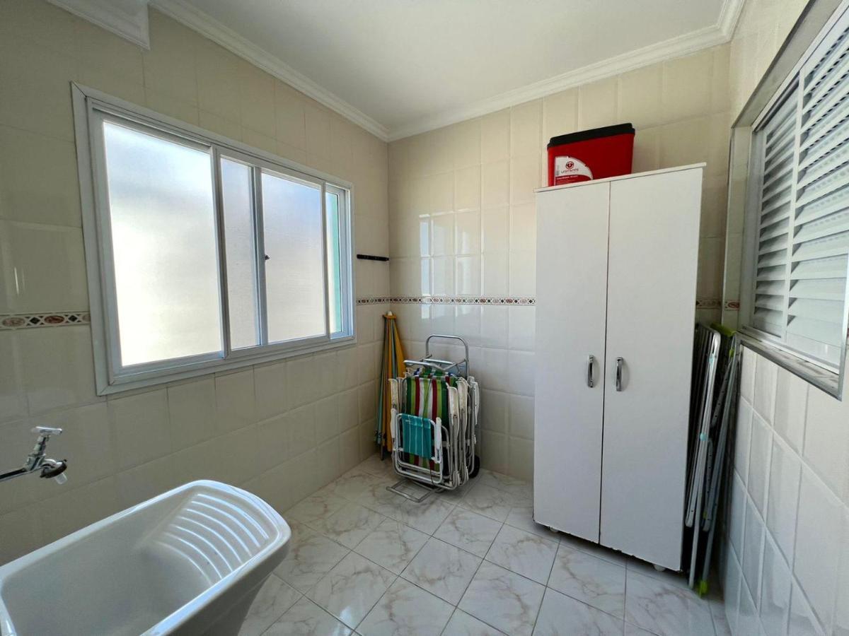 Apartamento Guilhermina De Frente Para O Mar Praia Grande  Exteriér fotografie
