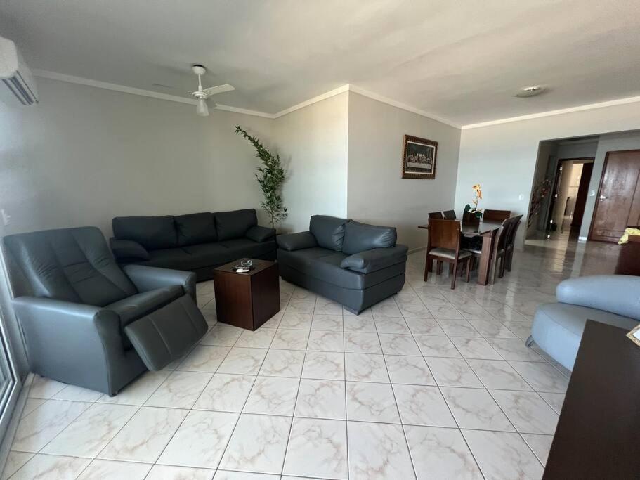 Apartamento Guilhermina De Frente Para O Mar Praia Grande  Exteriér fotografie